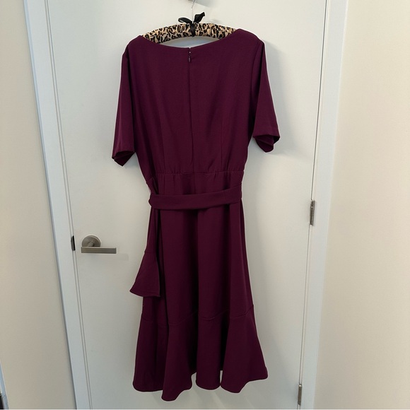 Lane Bryant Ruffle Hem Fit and Flare Dress - Picture 5 of 6